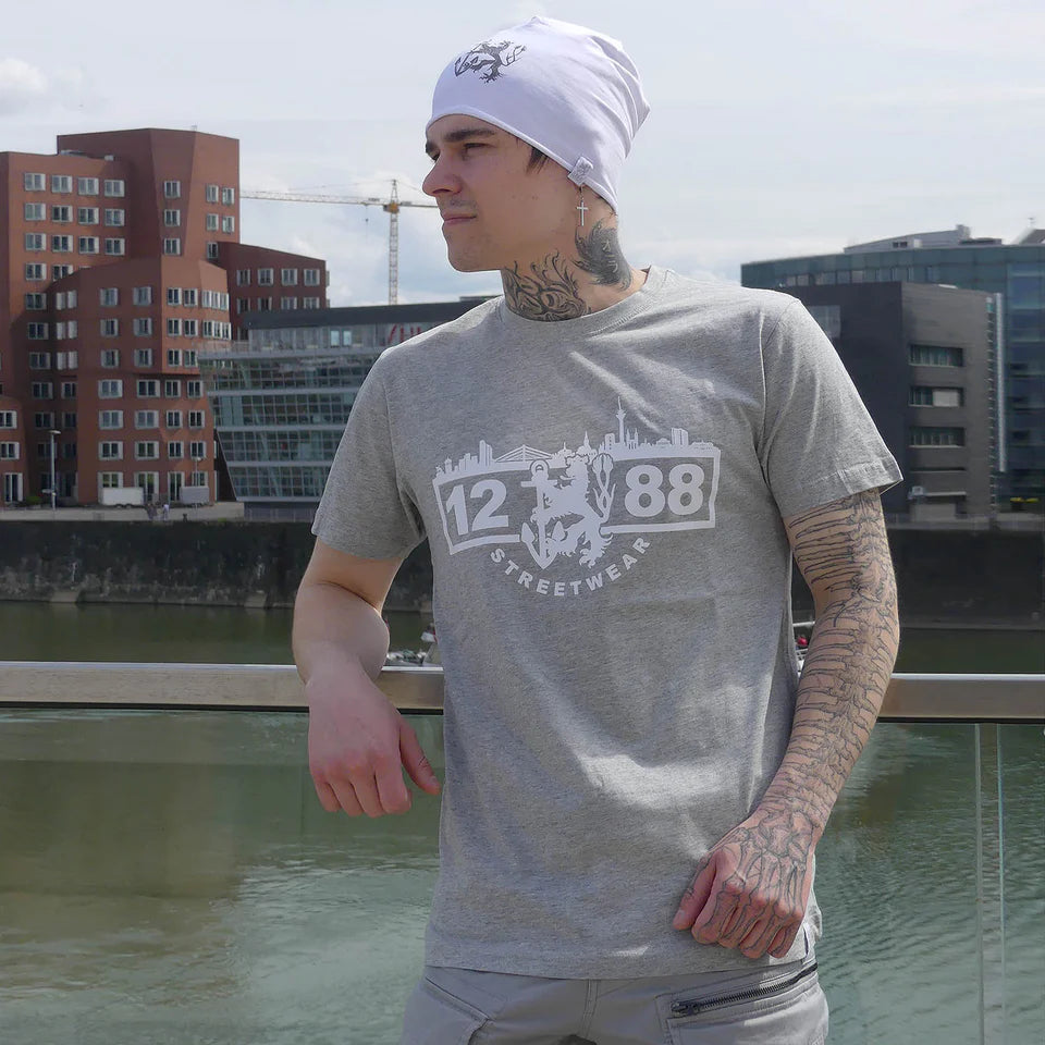 1288-Streetwear Longbeanie Weiß | Wintermütze | Urban Style | Onesize
