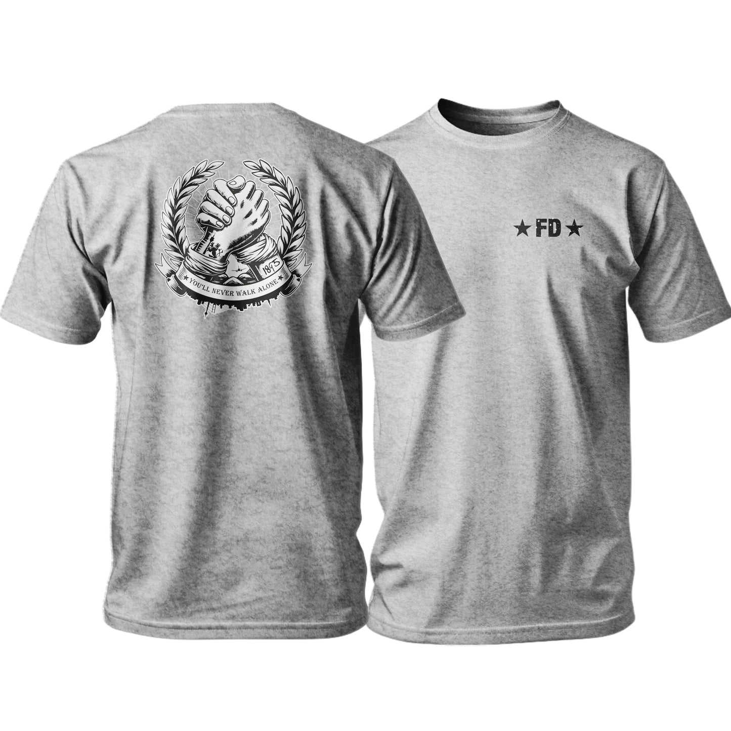 DüsselRebell Walk Alone T-Shirt | Düsseldorf Statement Shirt | S-3XL