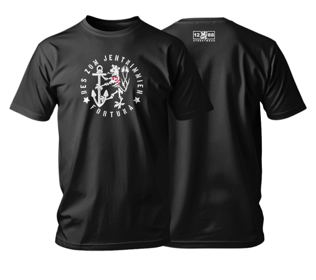 1288-Streetwear BZJ T-Shirt Schwarz | Minimalistisch | S-4XL