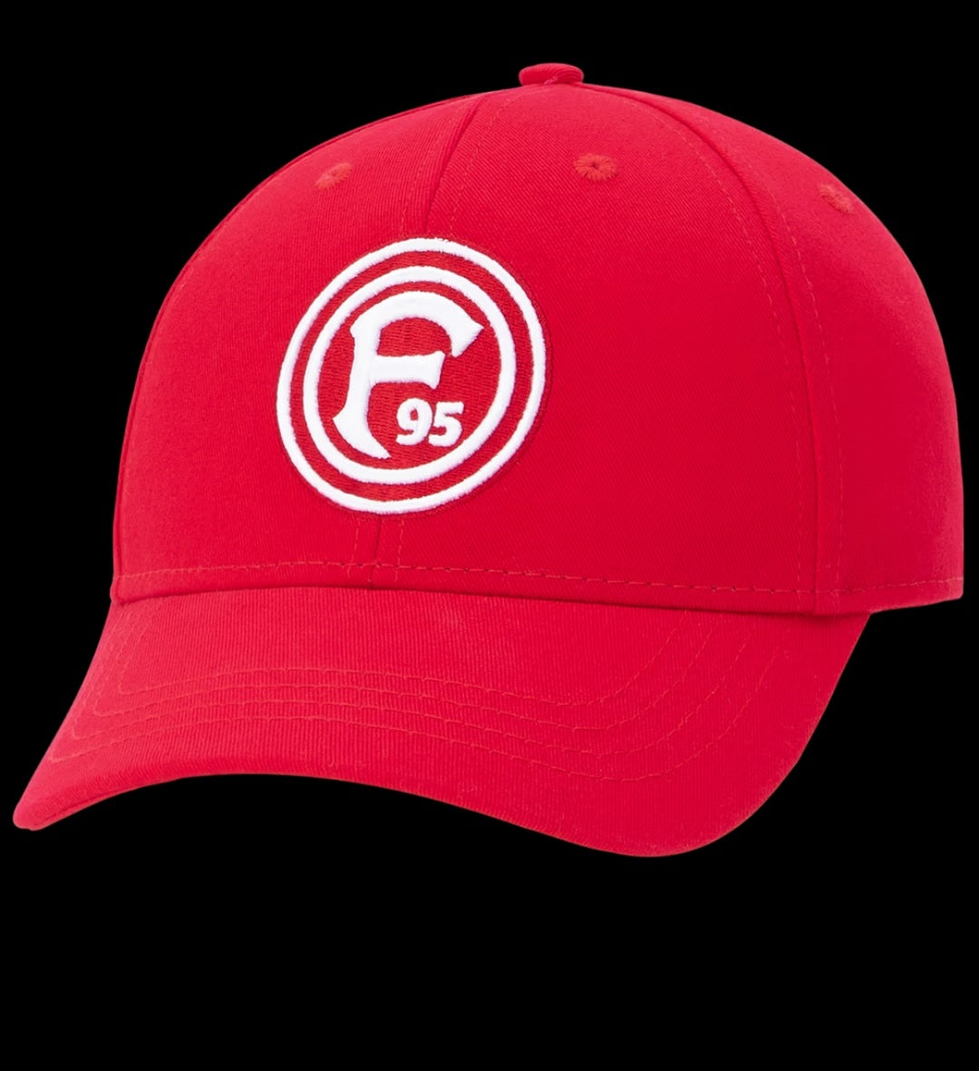 F95 Baseballcap Rot Oberrath | Fortuna Düsseldorf Stadion Cap