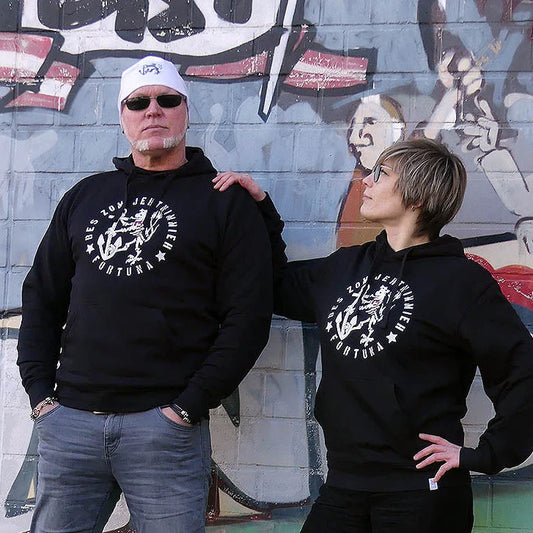 1288-Streetwear BZJ Fortuna Hoodie Schwarz | City Wear | S-4XL