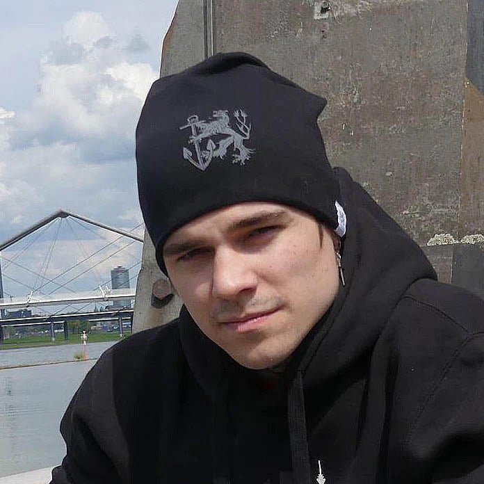 1288-Streetwear Longbeanie Schwarz | Winter Mütze | Onesize