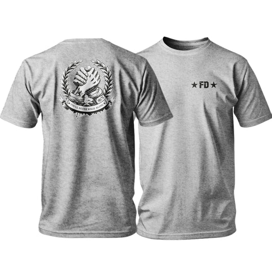 DüsselRebell Walk Alone T-Shirt | Düsseldorf Statement Shirt | S-3XL