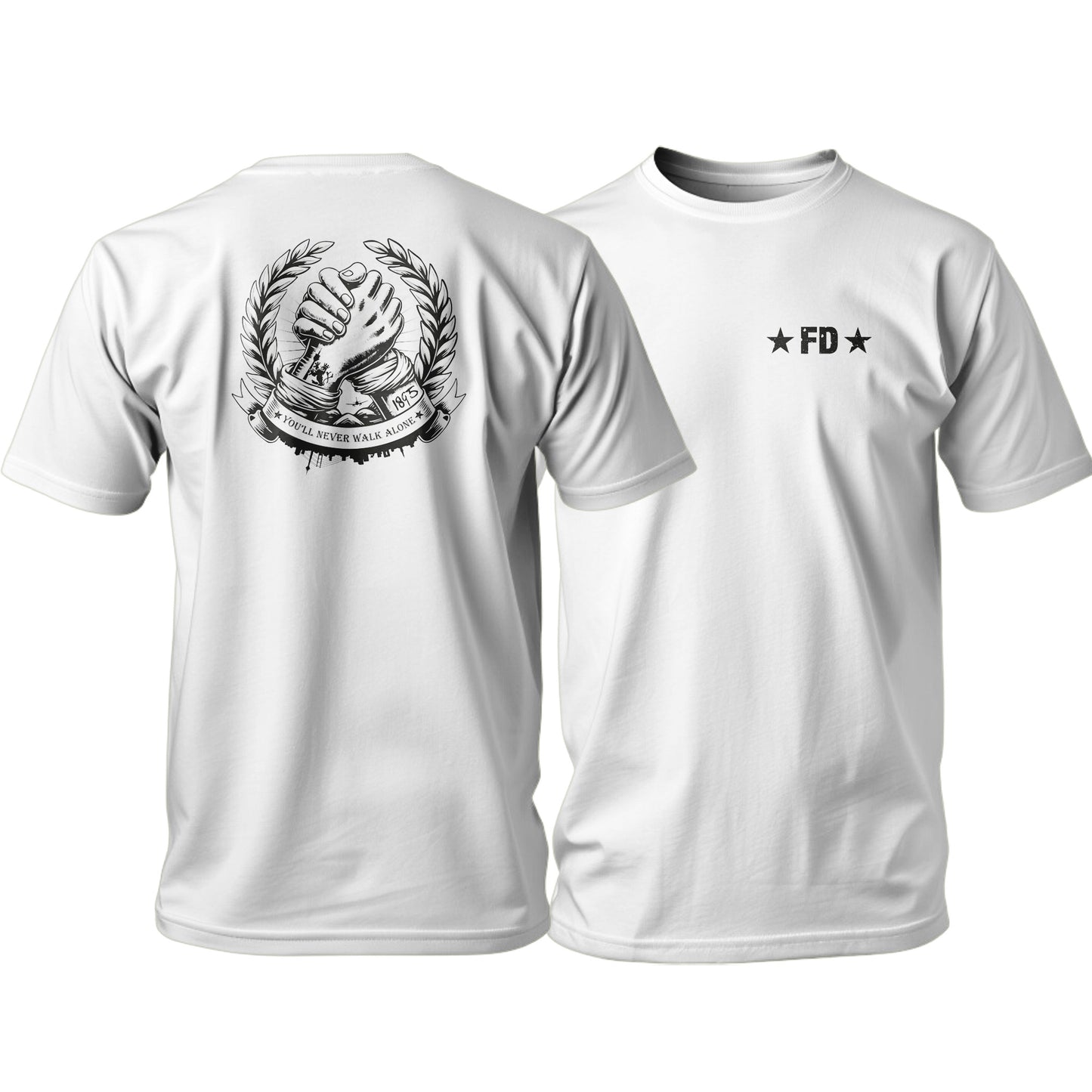 DüsselRebell Walk Alone T-Shirt | Düsseldorf Statement Shirt | S-3XL