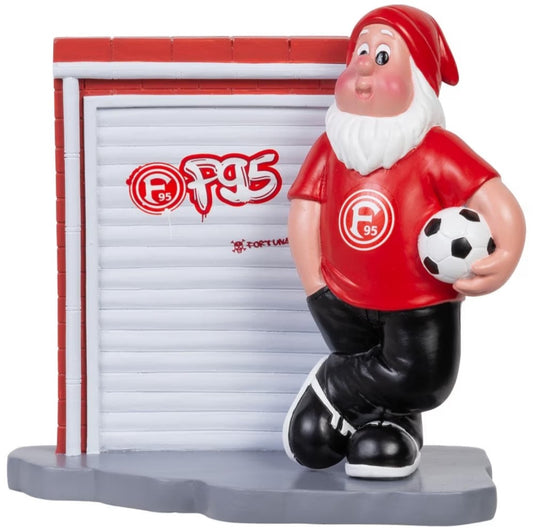F95 Mini Gartenzwerg Garagentor | Fortuna Deko Klein | Fanartikel