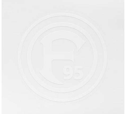 F95 Autoaufkleber Weiß | Fortuna Düsseldorf Fahrzeug Deko