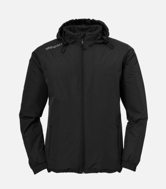 Uhlsport Essential Coach Jacke Schwarz | Trainerjacke | 128-3XL