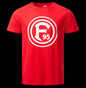 F95 Kinder T-Shirt Logo Rot | Fortuna Düsseldorf Kids Shirt | 92-152