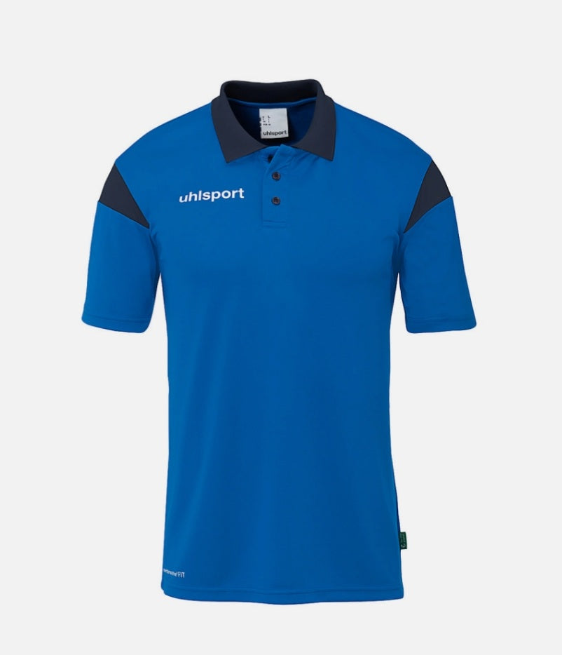 Uhlsport Squad 27 Polo Shirt Blau | Team Poloshirt | 140-4XL