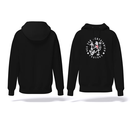 1288-Streetwear BZJ Hoodie Schwarz | Premium Kapuzenpullover | S-2XL